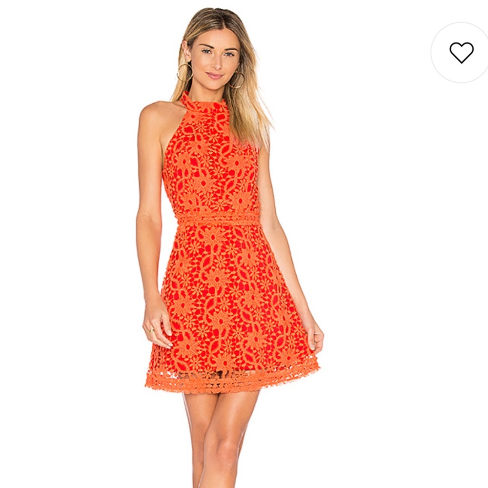 Devlin Maryanne Tangerine Dress